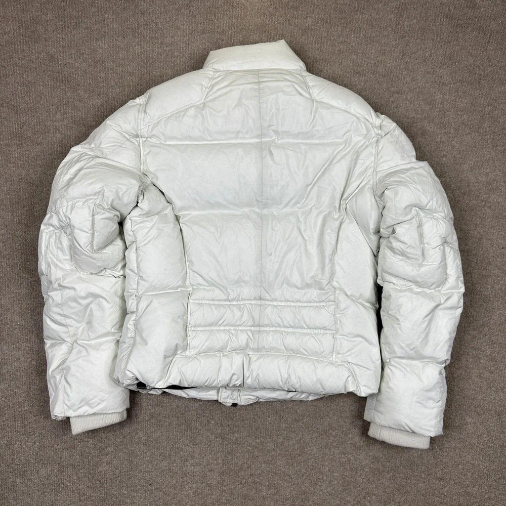 J. Lindeberg Jacket Womens Extra Large White Puffer Down Vintage Y2K - Picture 13 of 13